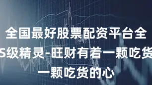 全国最好股票配资平台全新的S级精灵-旺财有着一颗吃货的心